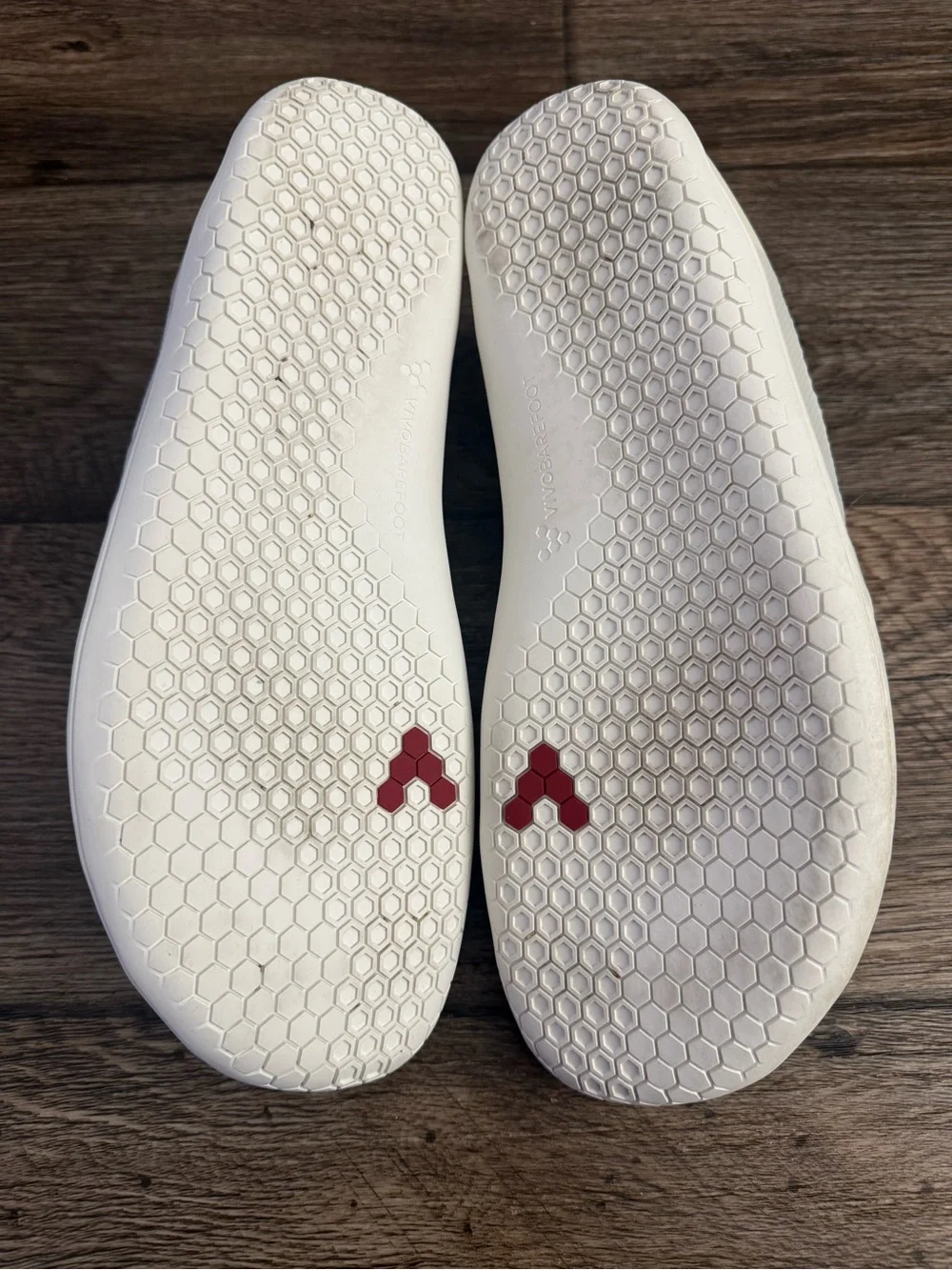 Vivobarefoot Primus Lite III White/Cream Mesh Barefoot Sneakers Euro 43L